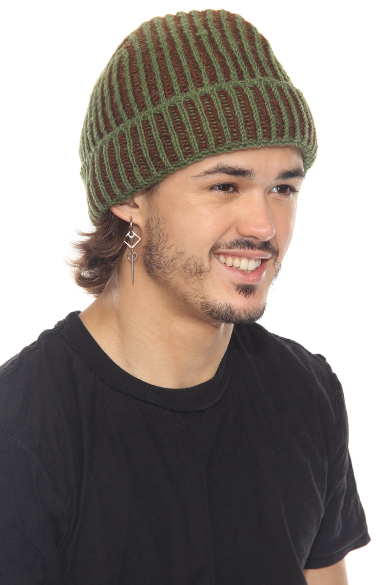 TwoTone Fisherman Beanie