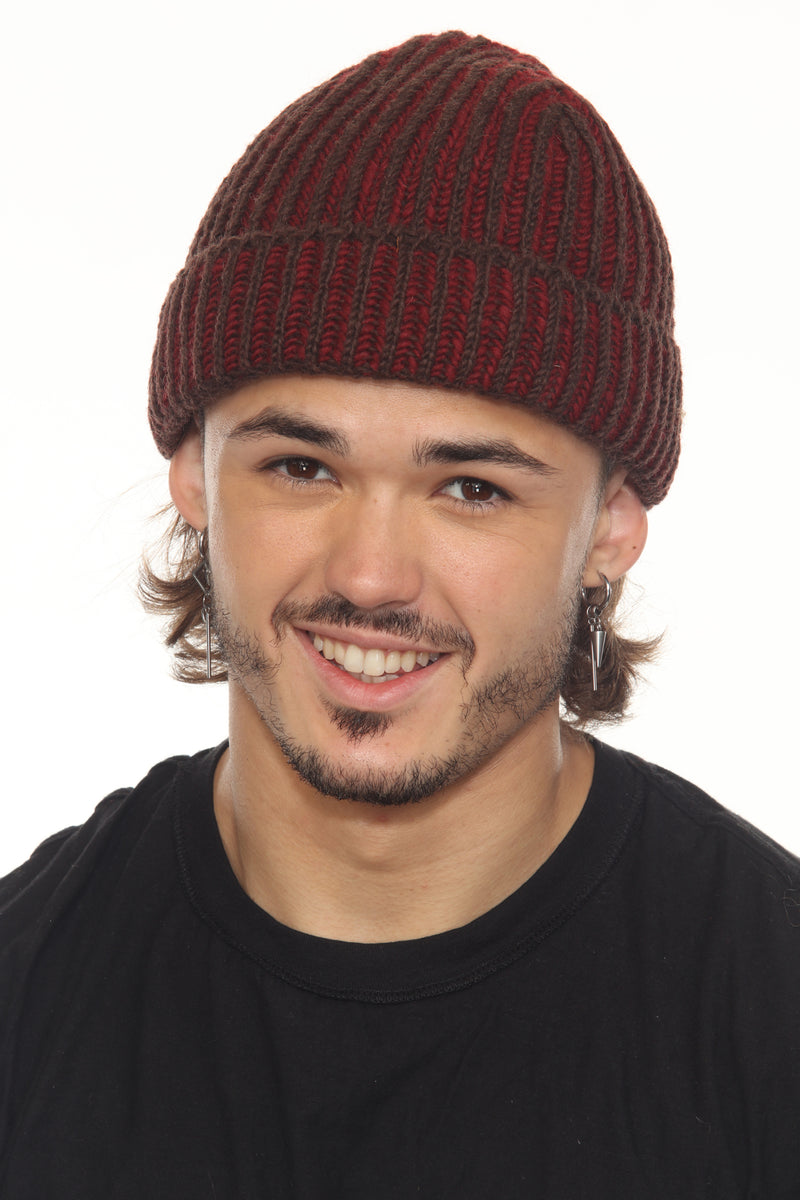 TwoTone Fisherman Beanie