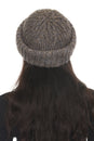 Load image into Gallery viewer, Rolled Faux Mohair Wol-Rib Beannie
