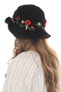 Load image into Gallery viewer, Wool Knit Mushroom Hat with Brim
