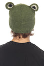 Load image into Gallery viewer, Wool FrogCharacter Green Beanie
