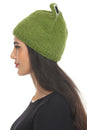 Load image into Gallery viewer, Wool FrogCharacter Green Beanie
