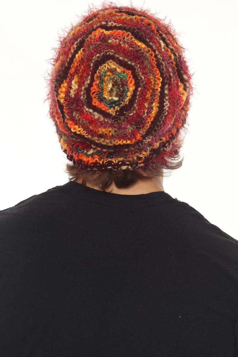 Multi Yarn Slouchy Beanie
