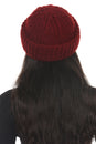 Load image into Gallery viewer, Ribbed Fine Wool Fisherman Beanie
