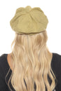 Load image into Gallery viewer, Stonewashed Embroidered Newsboy Cap
