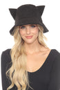 Load image into Gallery viewer, Kitty Ears Corduroy Bucket Hat
