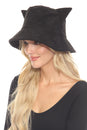 Load image into Gallery viewer, Kitty Ears Corduroy Bucket Hat
