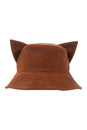 Load image into Gallery viewer, Kitty Ears Corduroy Bucket Hat
