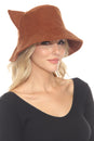 Load image into Gallery viewer, Kitty Ears Corduroy Bucket Hat
