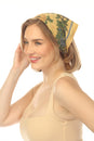 Load image into Gallery viewer, Cottage Garden Cat Head Scarf Bandana
