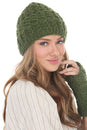 Load image into Gallery viewer, Cable Ribbed Wool Beanie

