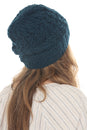 Load image into Gallery viewer, Cable Ribbed Wool Beanie
