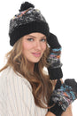 Load image into Gallery viewer, Tweedy Knit Pom Beanie
