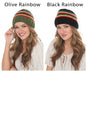 Load image into Gallery viewer, Rainbow Stp vintage Slouchy Beanie
