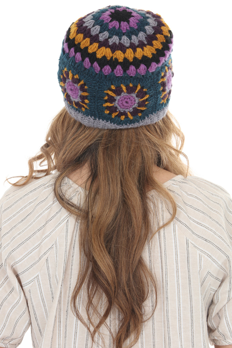 Cozy Granny Mandala Beanie