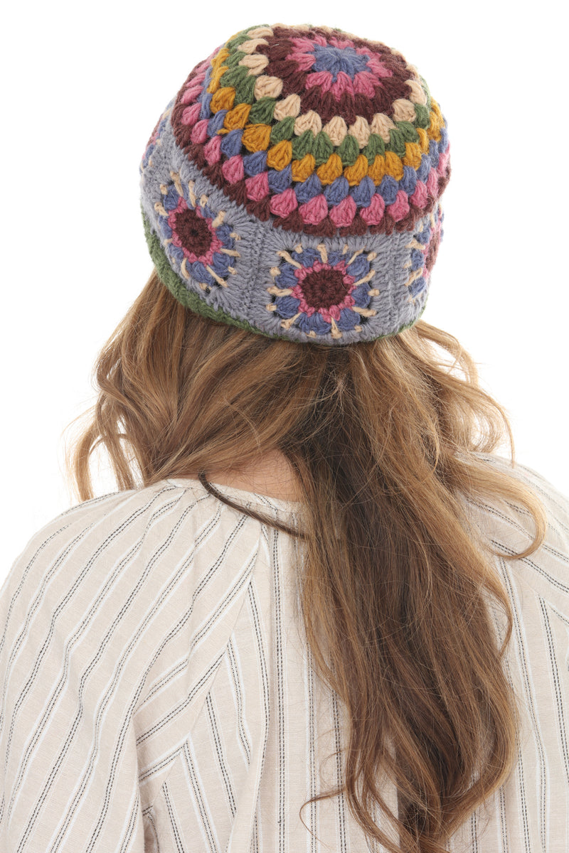 Cozy Granny Mandala Beanie