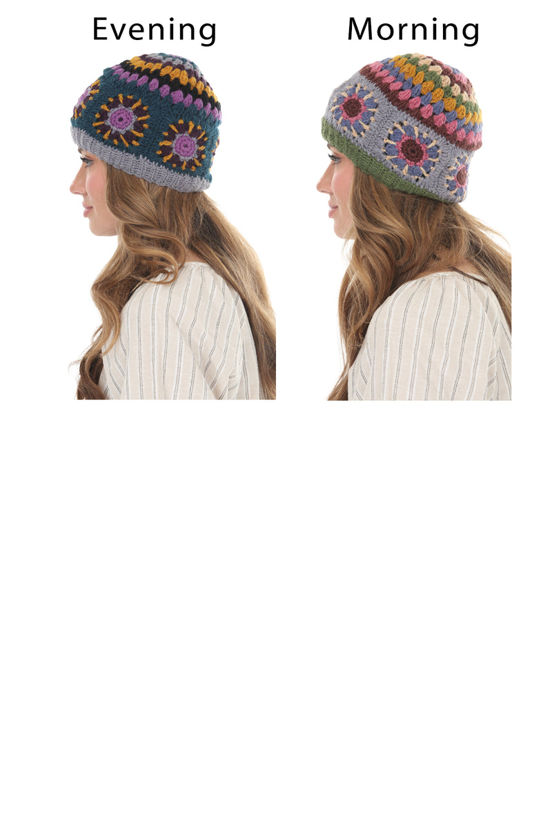Cozy Granny Mandala Beanie