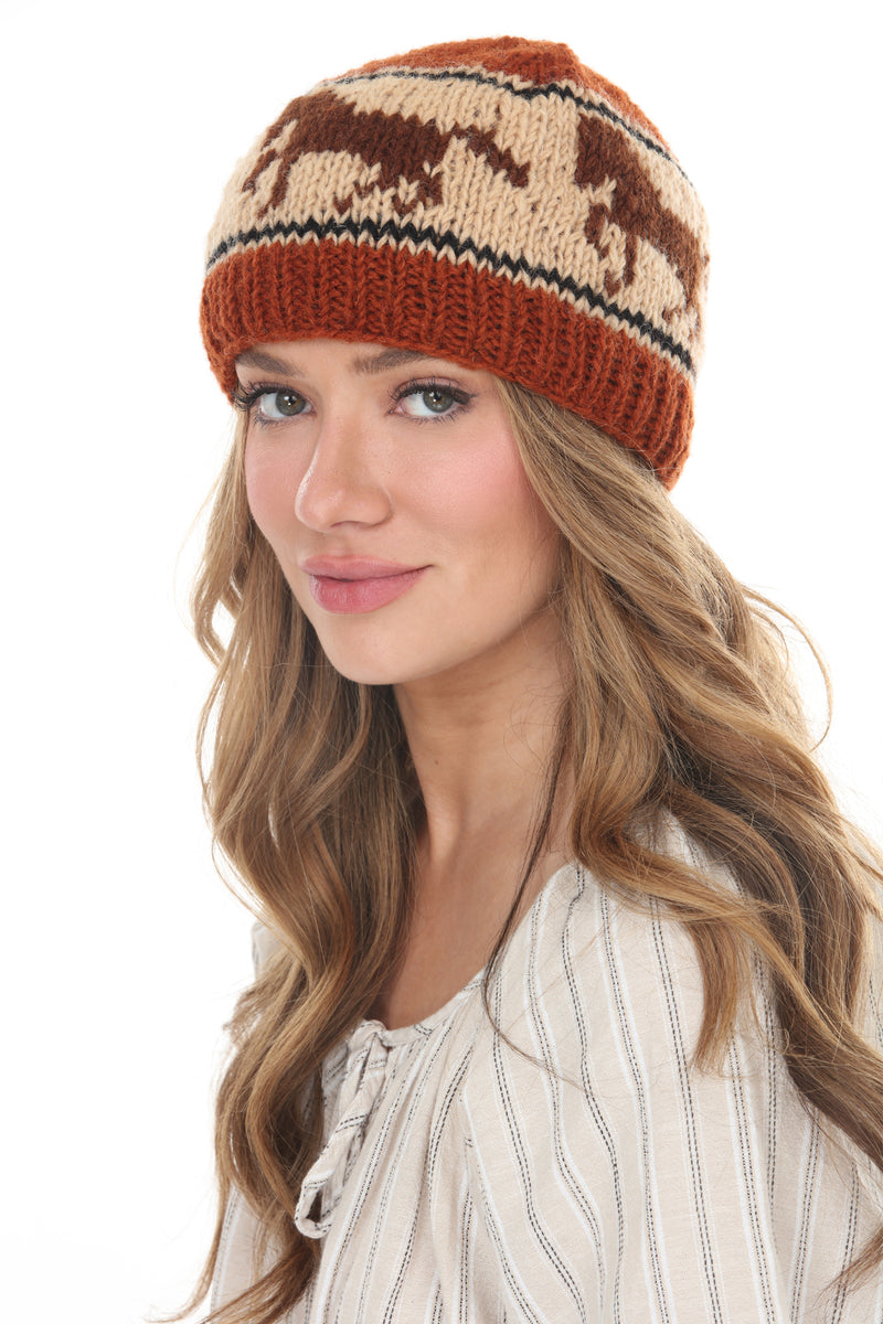 Horse Slouchy Beanie