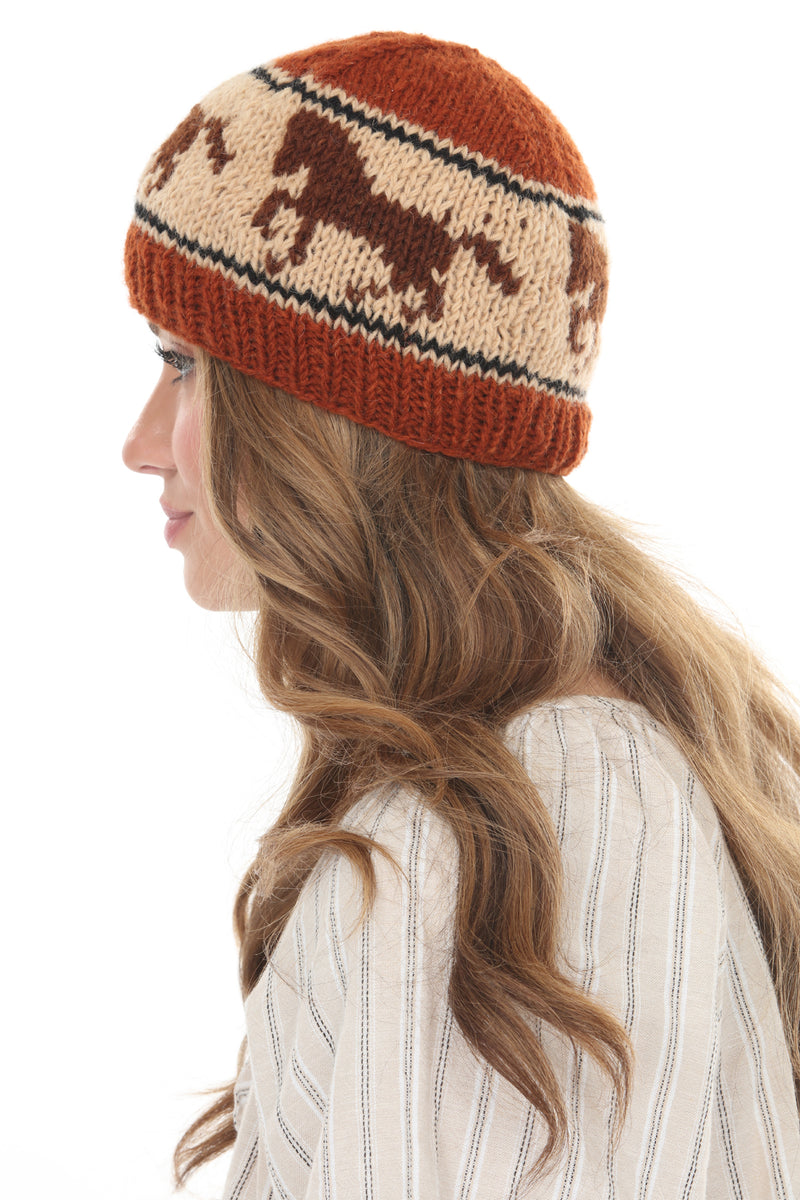 Horse Slouchy Beanie
