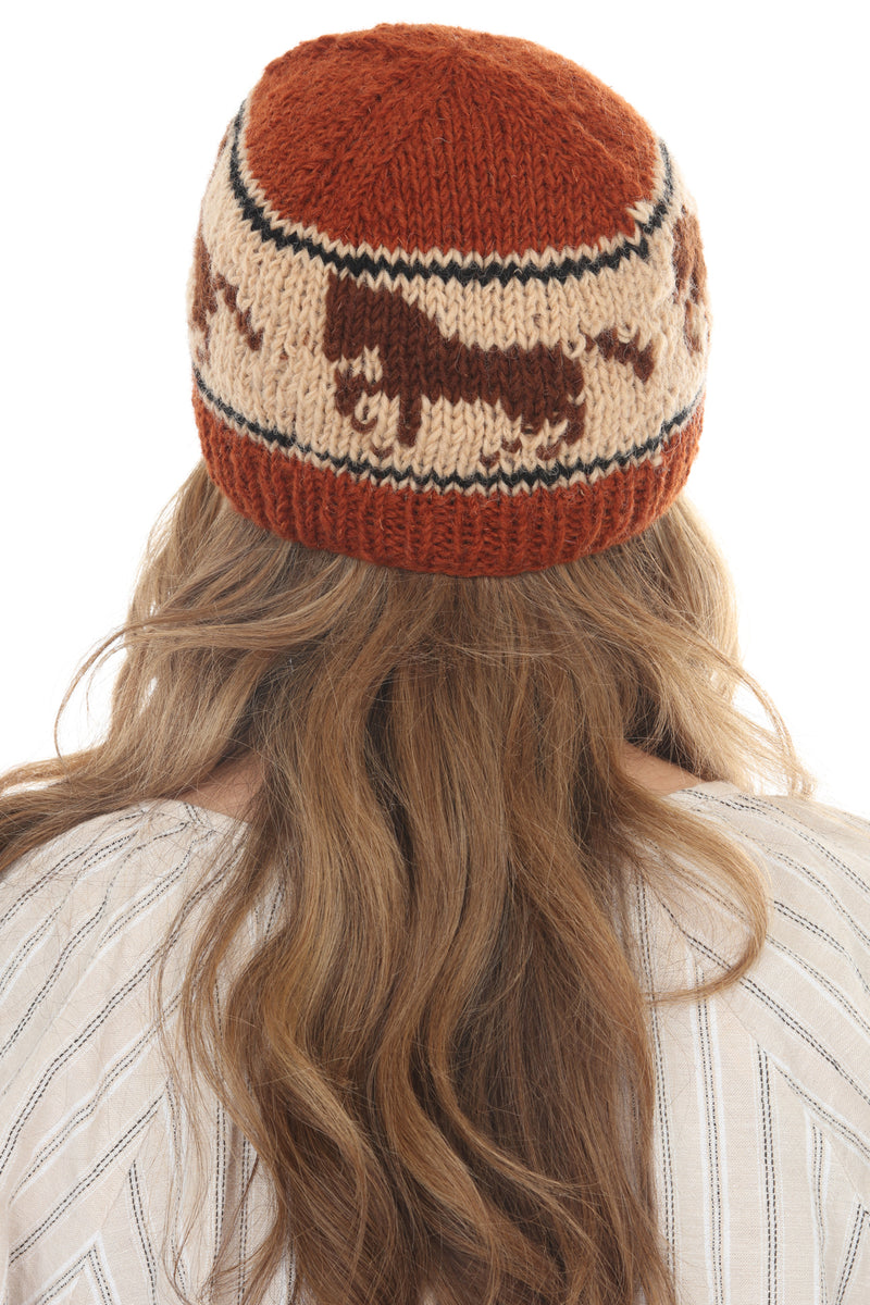 Horse Slouchy Beanie