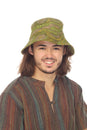 Load image into Gallery viewer, Cosmos Dot Print Bucket Hat
