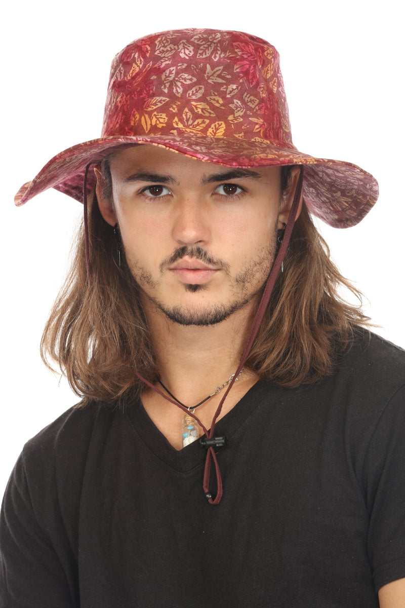 Tie-Dye Leaf Boonie Hat