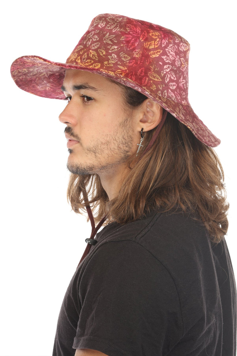 Tie-Dye Leaf Boonie Hat