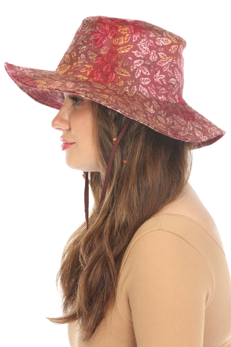 Tie-Dye Leaf Boonie Hat