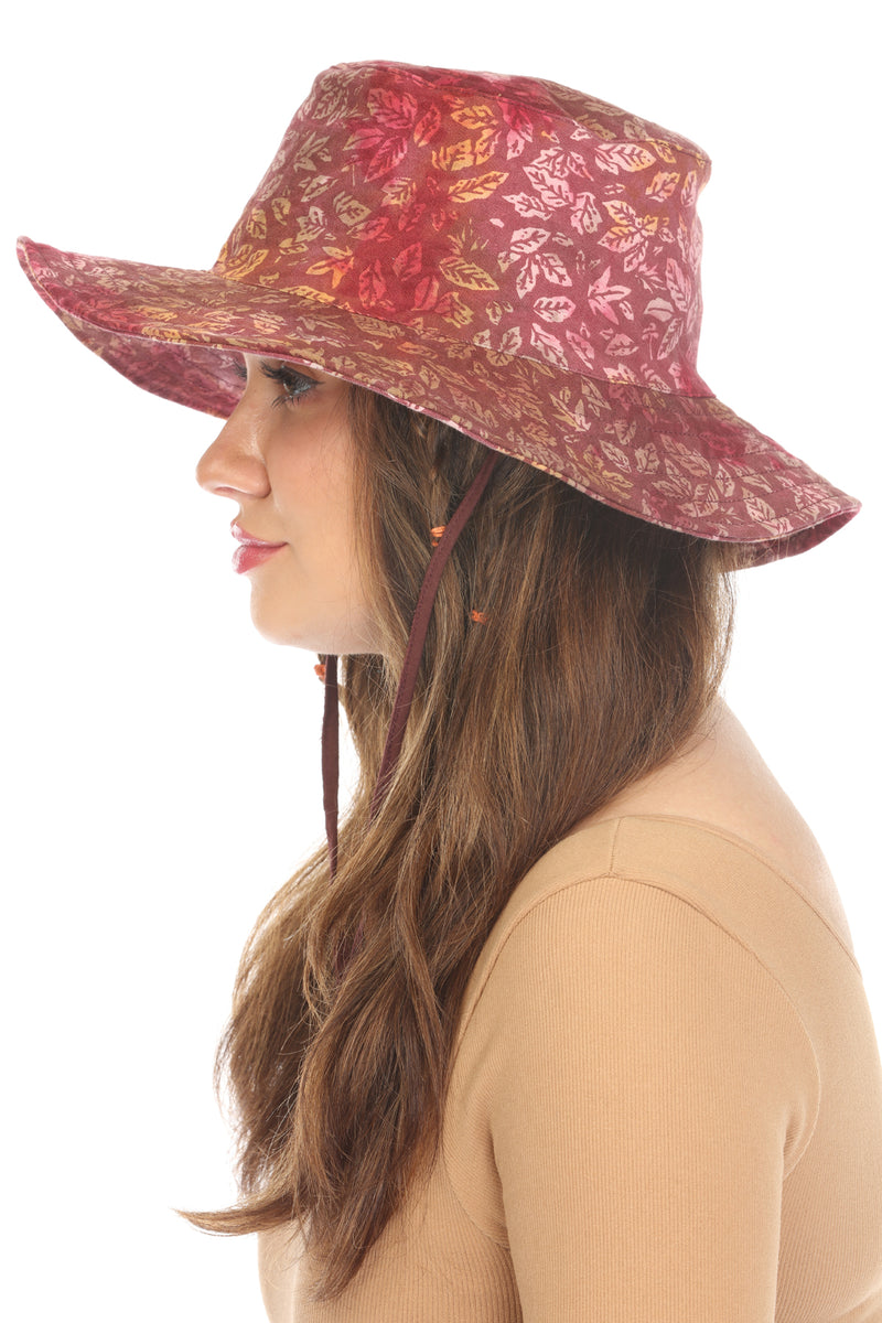 Tie-Dye Leaf Boonie Hat