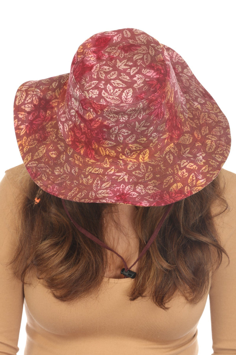 Tie-Dye Leaf Boonie Hat