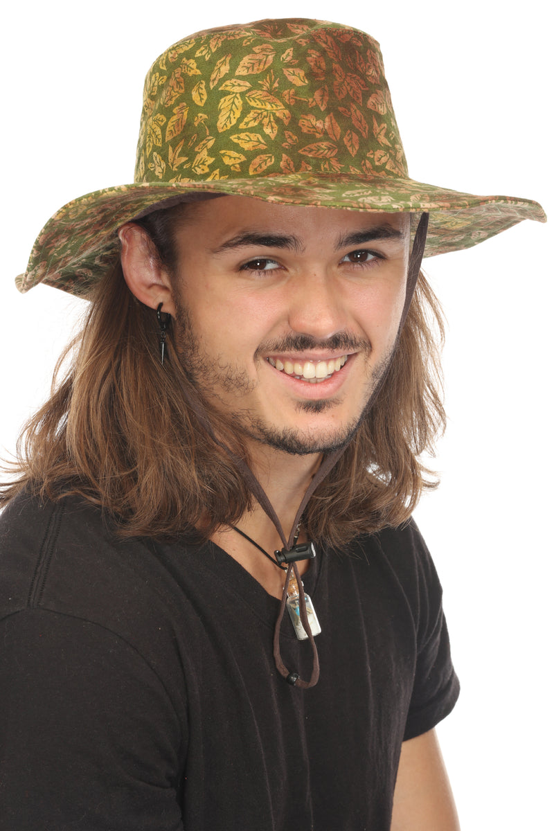 Tie-Dye Leaf Boonie Hat