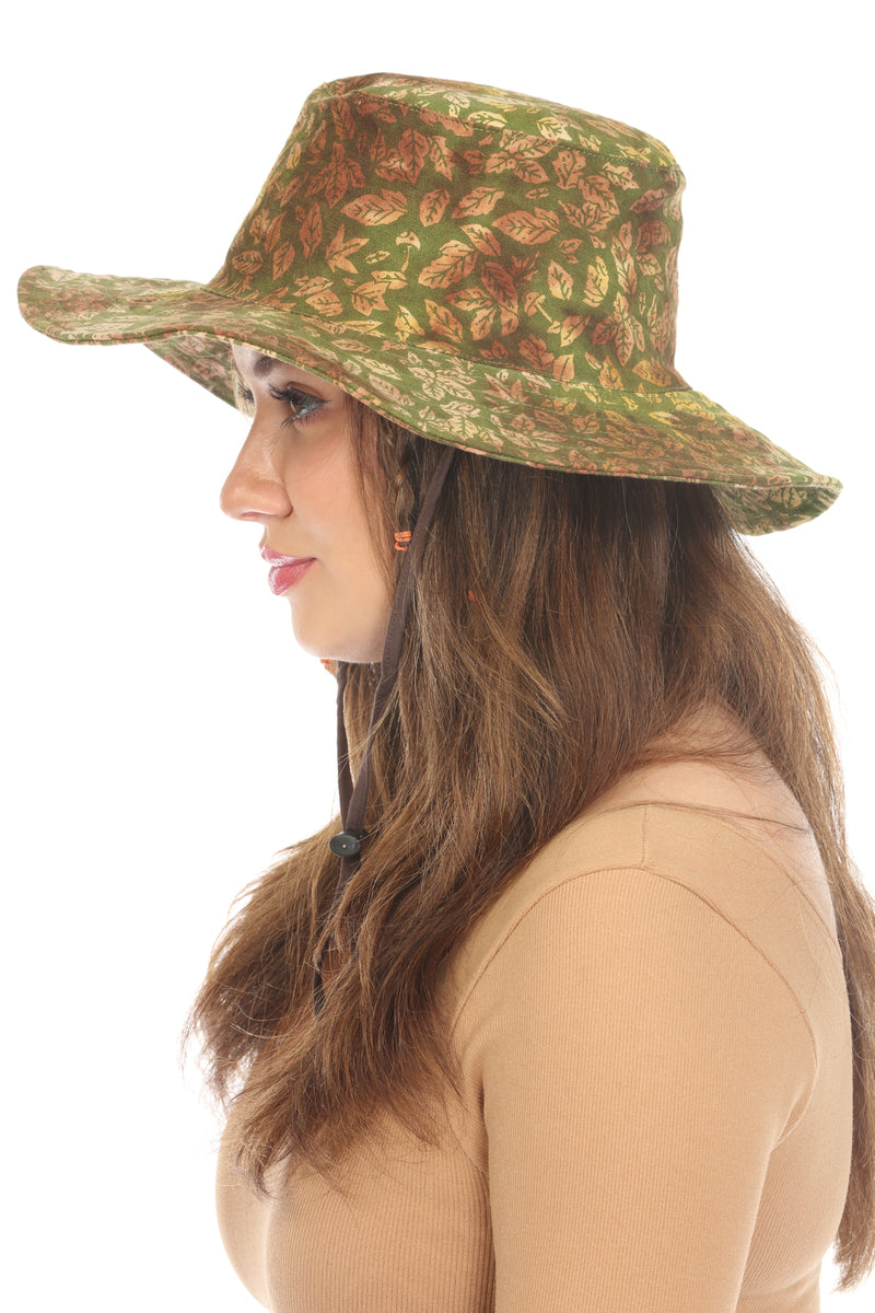 Tie-Dye Leaf Boonie Hat