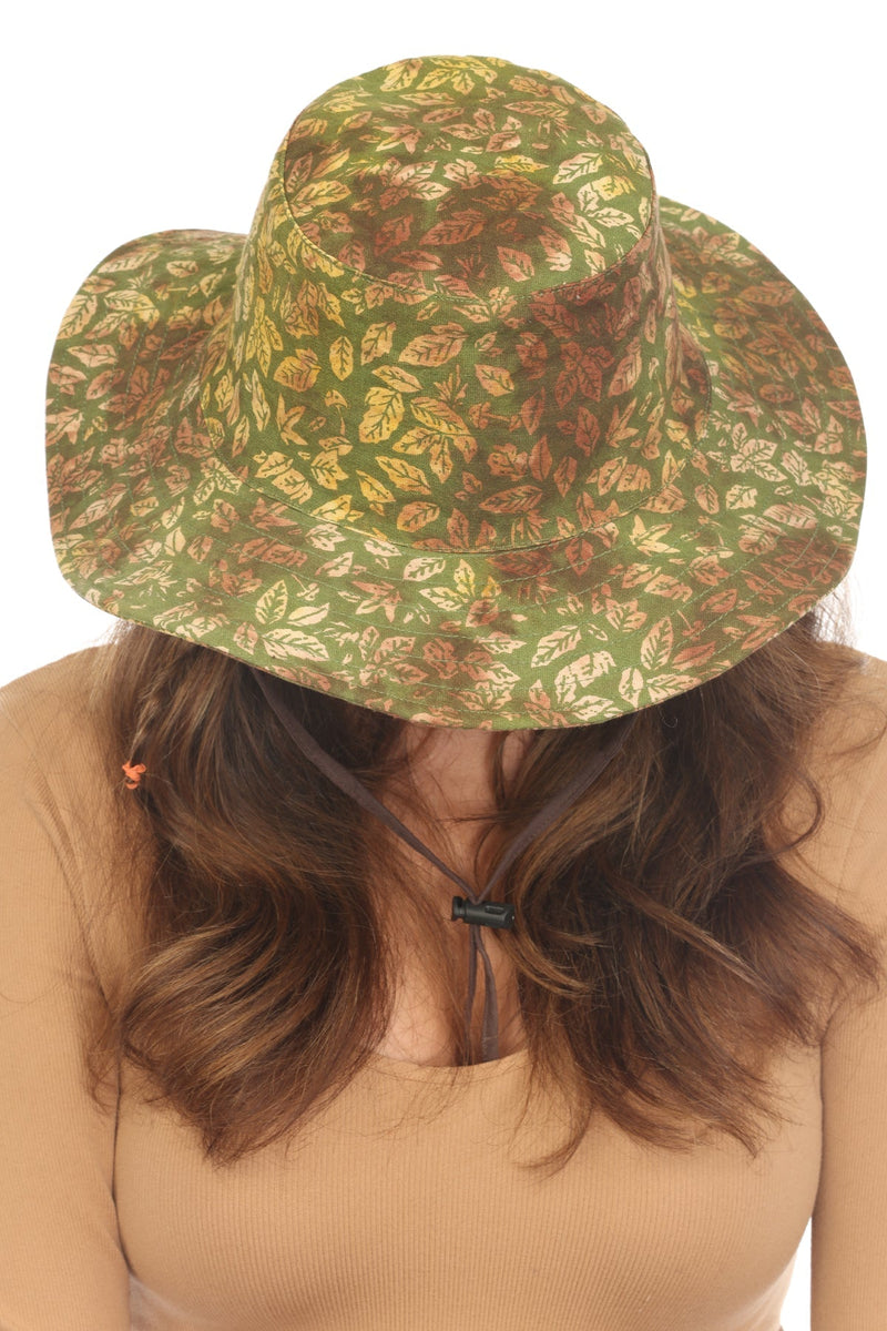 Tie-Dye Leaf Boonie Hat