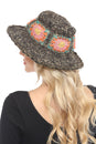 Load image into Gallery viewer, Granny Square Hemp Cotton Sun Hat
