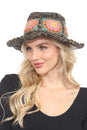 Load image into Gallery viewer, Granny Square Hemp Cotton Sun Hat
