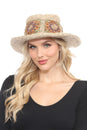 Load image into Gallery viewer, Granny Square Hemp Cotton Sun Hat
