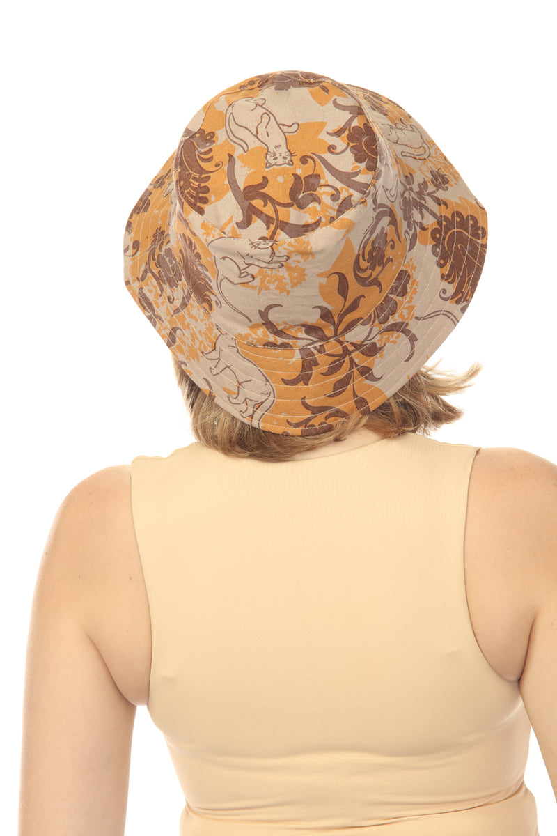 Paislety Cat Bucket Hat