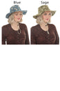 Load image into Gallery viewer, Flower Batik Print Boonie Hat
