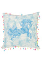 Load image into Gallery viewer, Tie Dye Lace Printed Throw Pillow Cover
