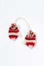 Load image into Gallery viewer, Hand Knit Tiedye Mittens Ornament
