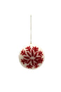 Load image into Gallery viewer, Snowflake Ball Ornament: 3pcs/Pkt
