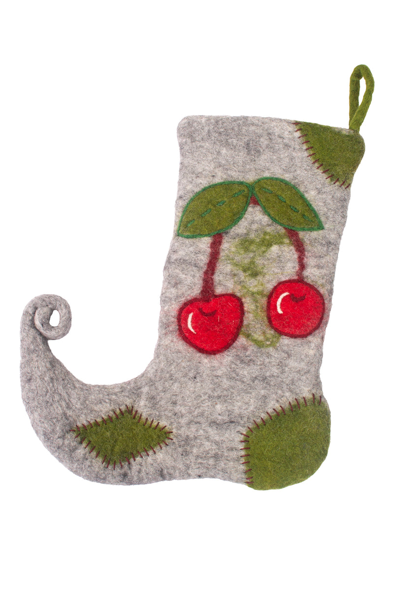 Felt Mushroom Stockings