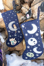 Load image into Gallery viewer, Mystical Felt Holiday Stocking
