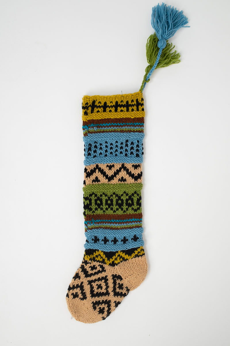 Boho Diamond Stocking