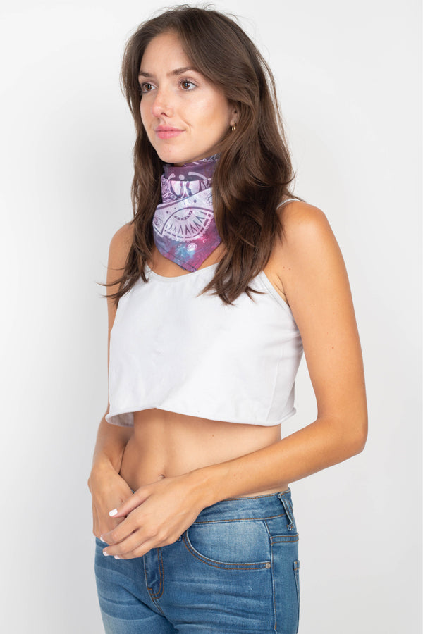 Moth Tiedye Bandana: 12pcs/Pkt