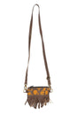 Load image into Gallery viewer, Boho Fringe Embroidered Convertible Crossbody Belt Bag
