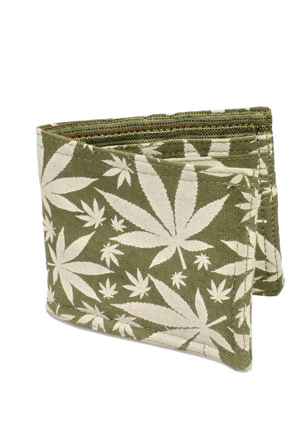 Hippie Rasta Canna-Leaf Wallet