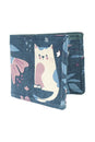 Load image into Gallery viewer, Cat and Flower Wallet
