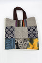 Load image into Gallery viewer, Upcycle Patch Tote Bag
