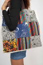 Load image into Gallery viewer, Upcycle Patch Tote Bag
